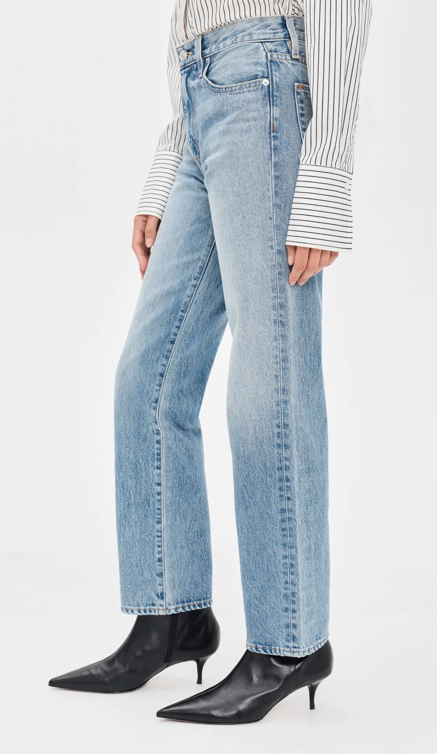 Slvrlake - Kendra High Rise Straight Jean