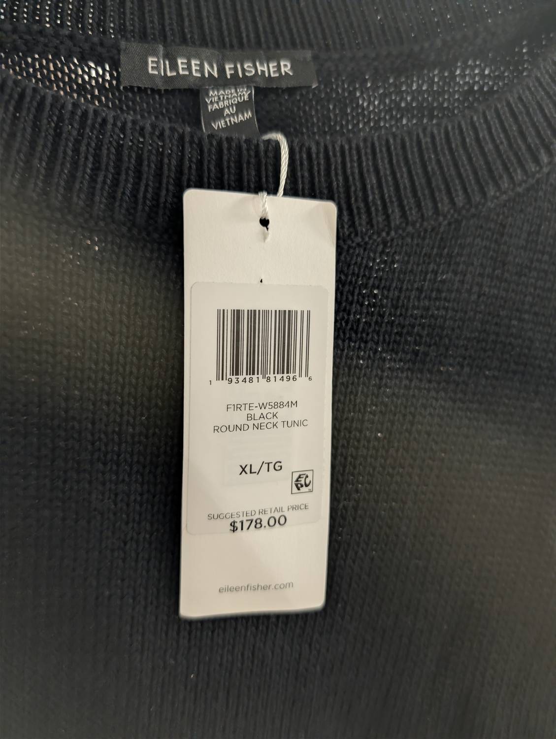 Eileen Fisher - EILEEN FISHER ROUND NECK TUNIC