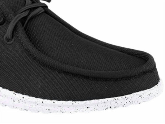 Roper - Women's Canvas With Aztec Heel Design Casual Shoes