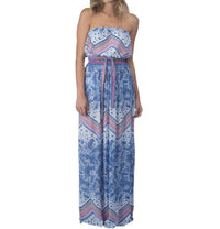 Green Dragon - Scarf Bandeau Maxi Dress