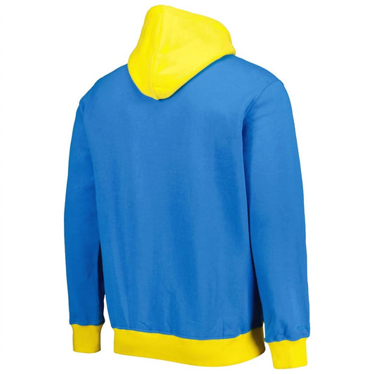 Mitchell & Ness - Men's Los Angeles Chargers Nfl Throwbacks Hoodie Sweatshirt