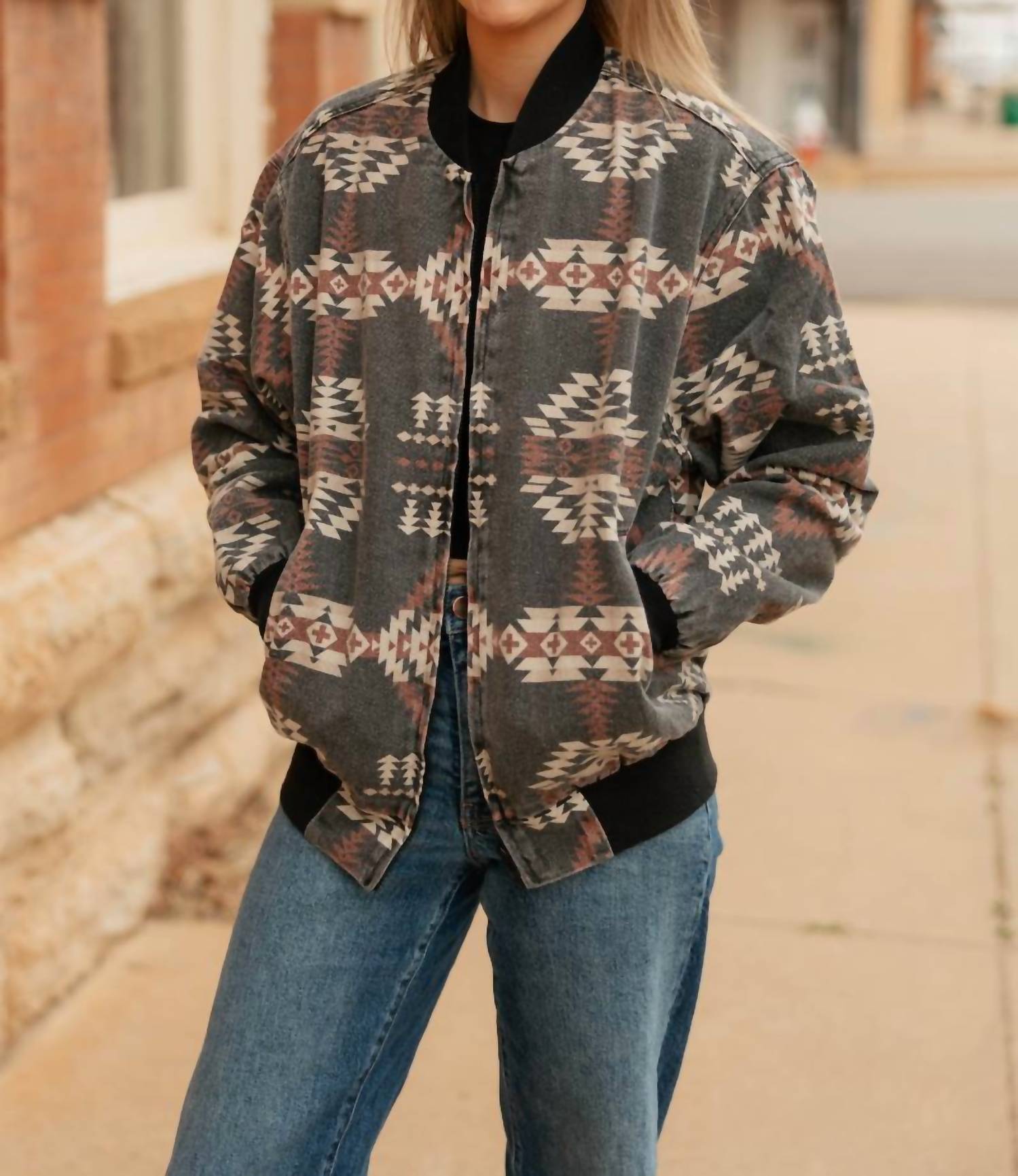Sterling Kreek - Sagebrush Spirit Bomber Jacket