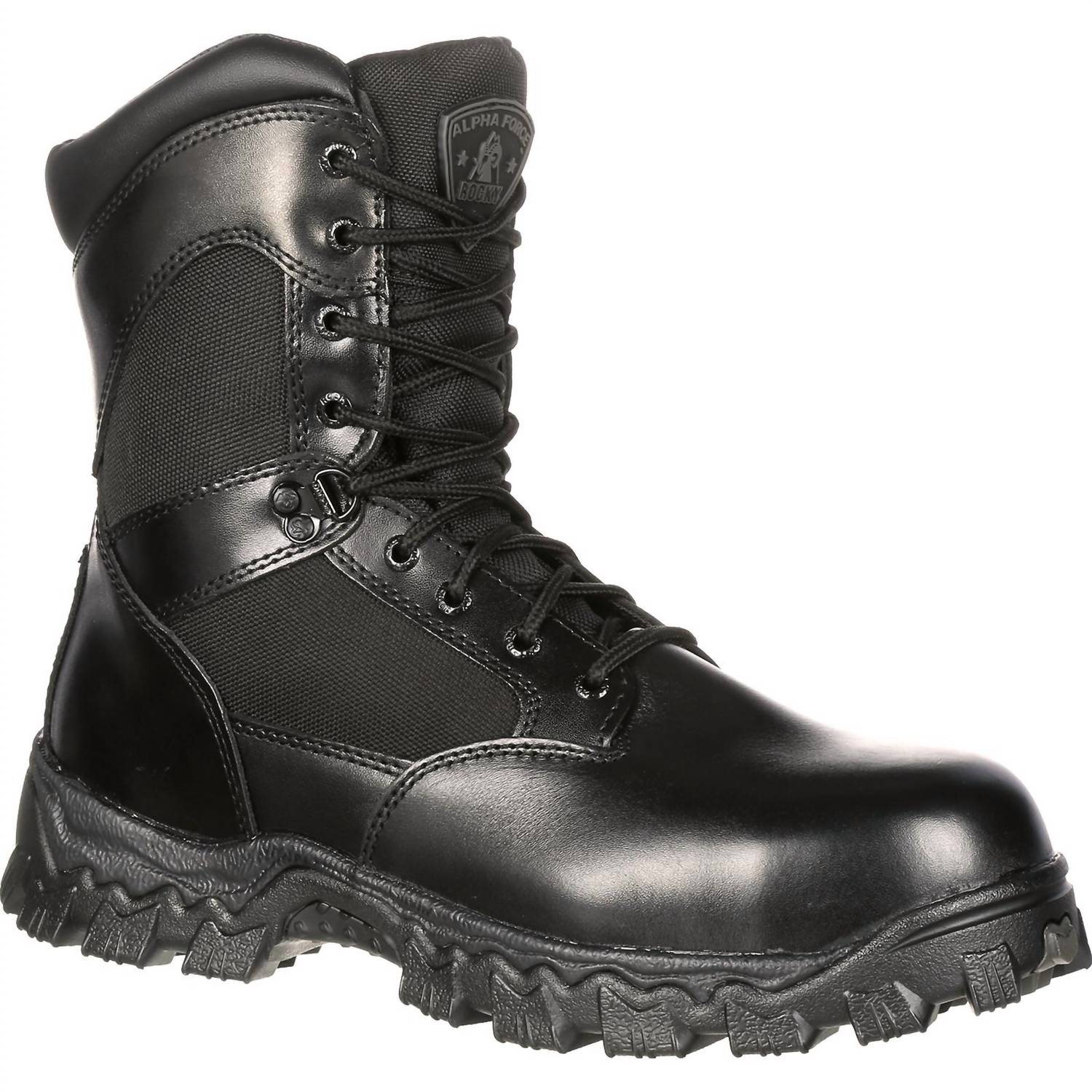 Rocky - Men's Alphaforce Zipper Composite Toe Public Service Boot