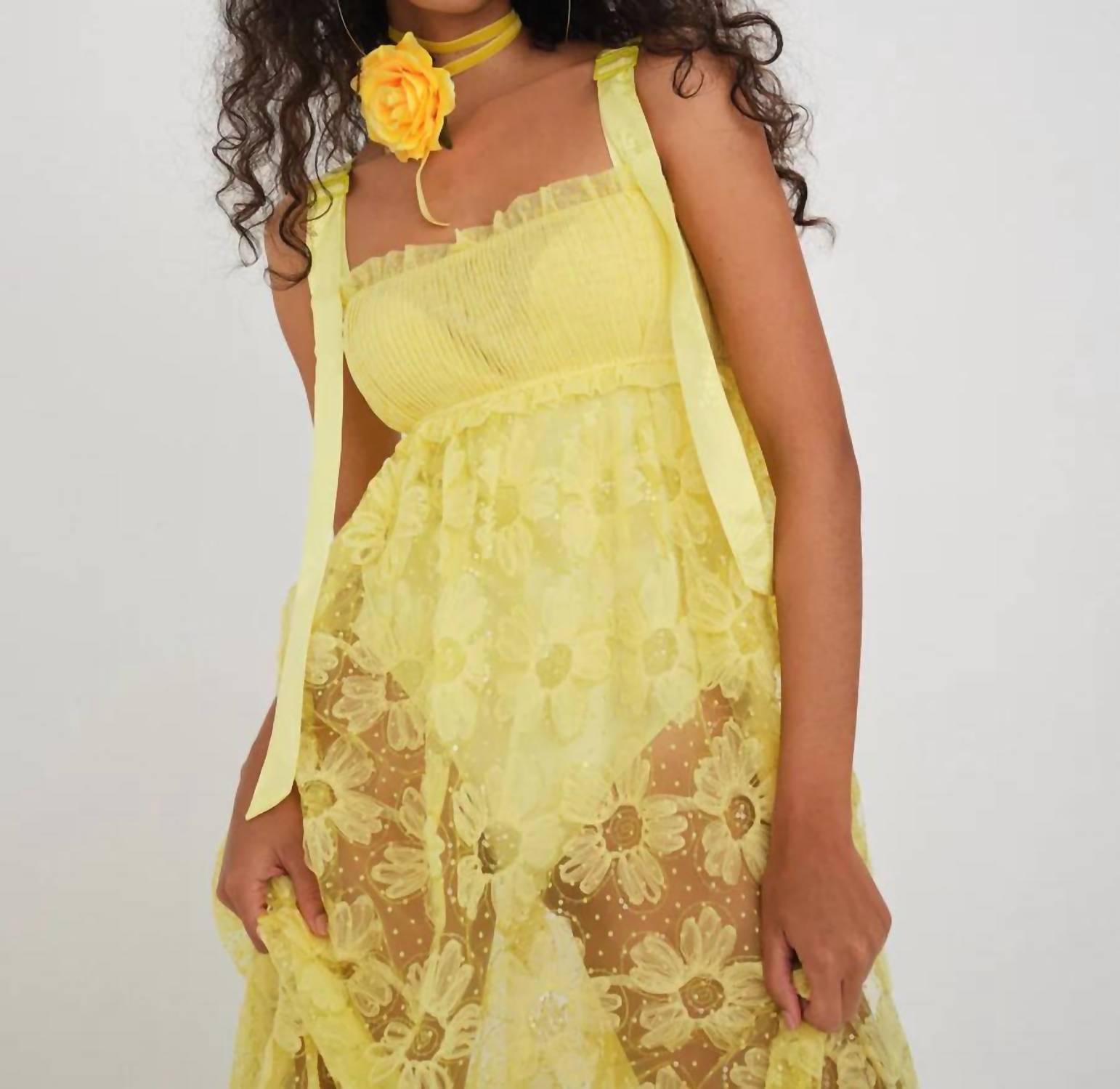 For Love & Lemons - Emma Maxi Dress