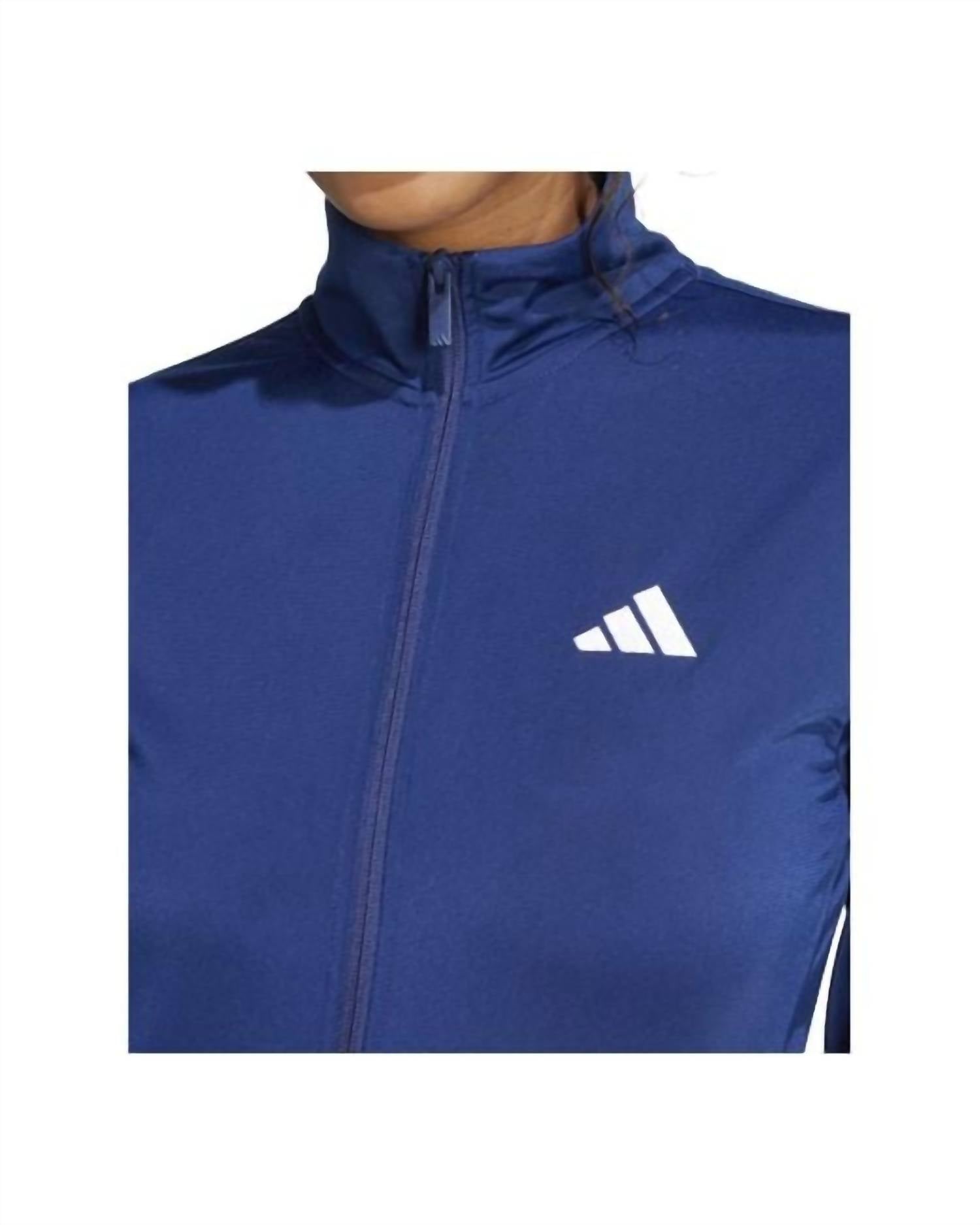 Adidas - Tricot 3-stripes Track Sweatshirts Full Zip Jacket