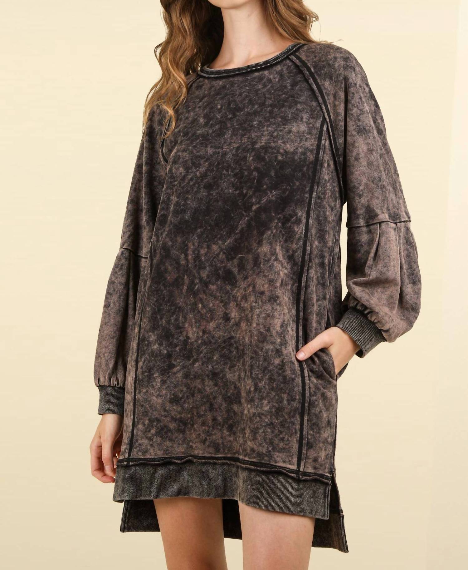 Very J - Maggie Sweatshirt Dress
