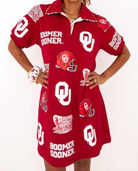 Brianna Cannon - OU patch dress