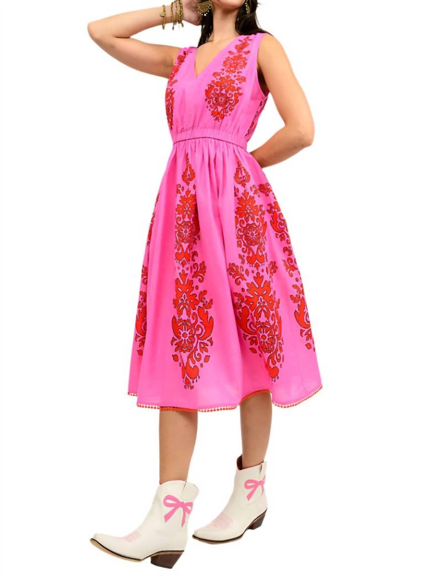 Ivy Jane - Stamped Sleeveless Sundress