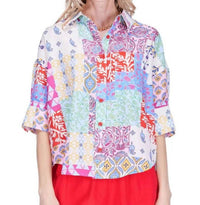 Joy Joy - Button Short Sleeve Shirt