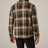 7Diamonds Generation Long Sleeve Shirt in petrol navy - men's shirt - alternate view