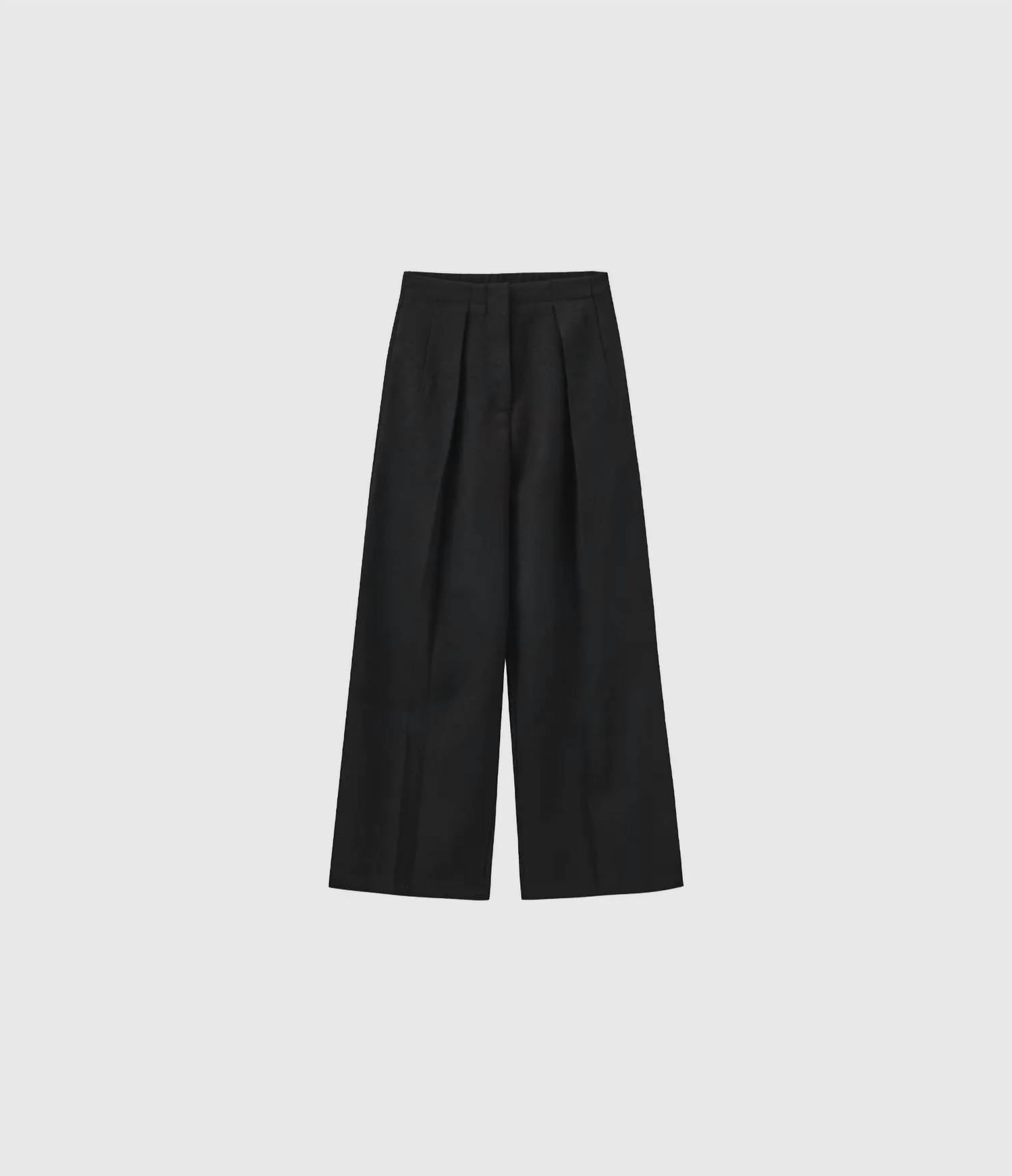 Cubic Draped Pull-on Pant in black - women's pants - alternate view