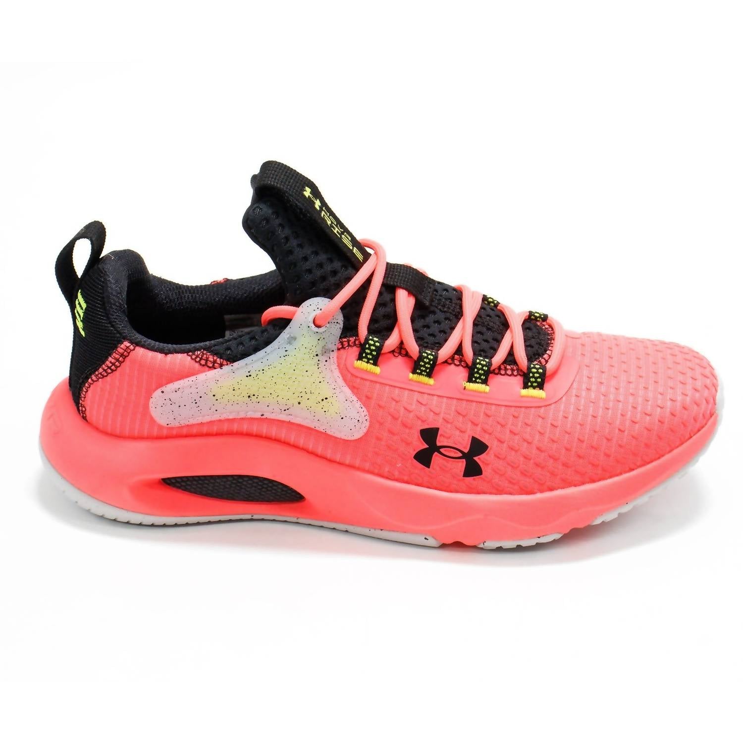 UNDER ARMOUR Men's Hovr Rise 4 Training Shoe in blitz red - men's shoe - detail view