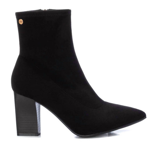 Xti - Women's Suede Dress Booties