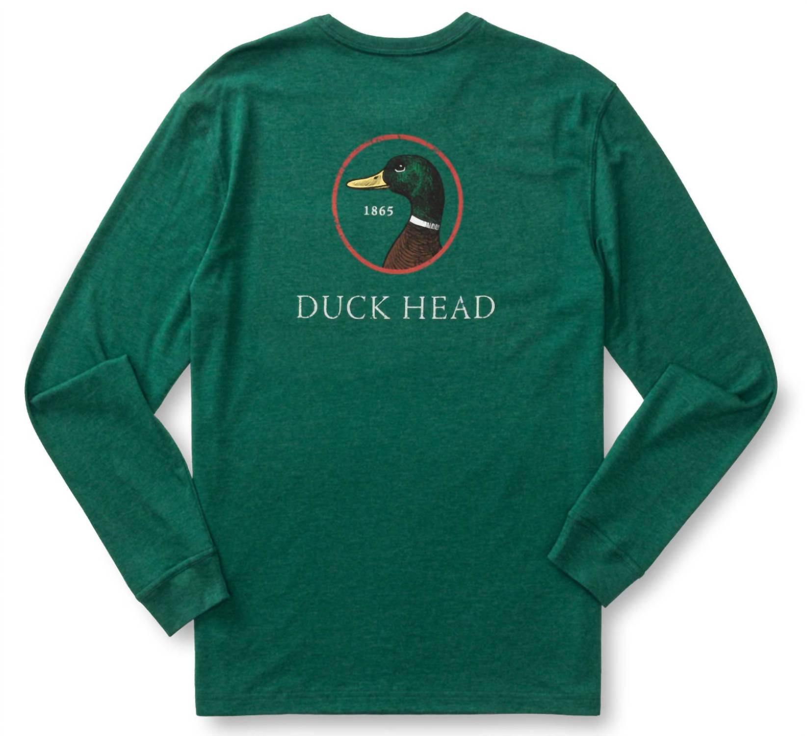 Duck Head - Long Sleeve Logo T-shirt
