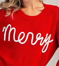Ee:Some - Merry Holiday Knit Sweater