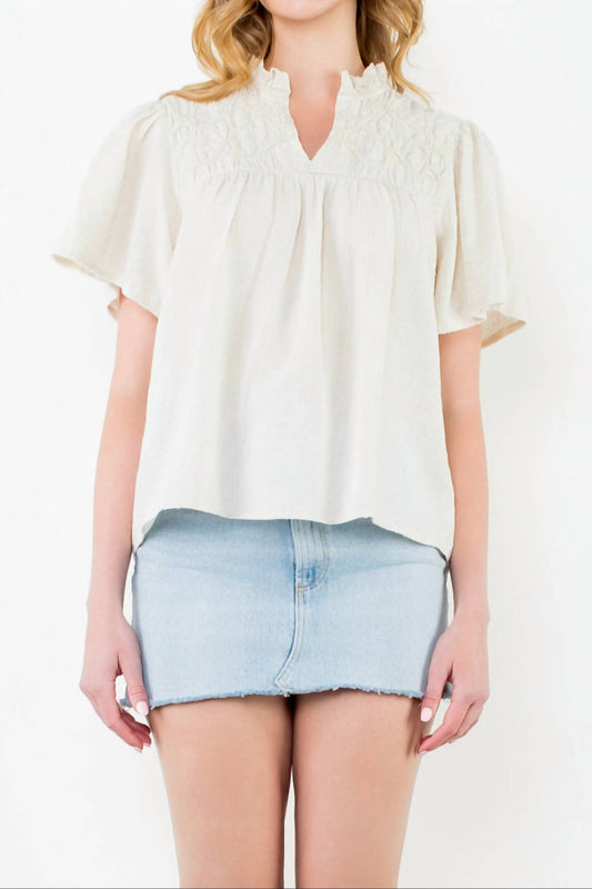 Thml - "tune My Heart" V-neck Top