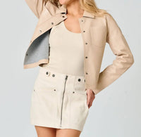 Mauritius - Light Leather Lefei Jacket
