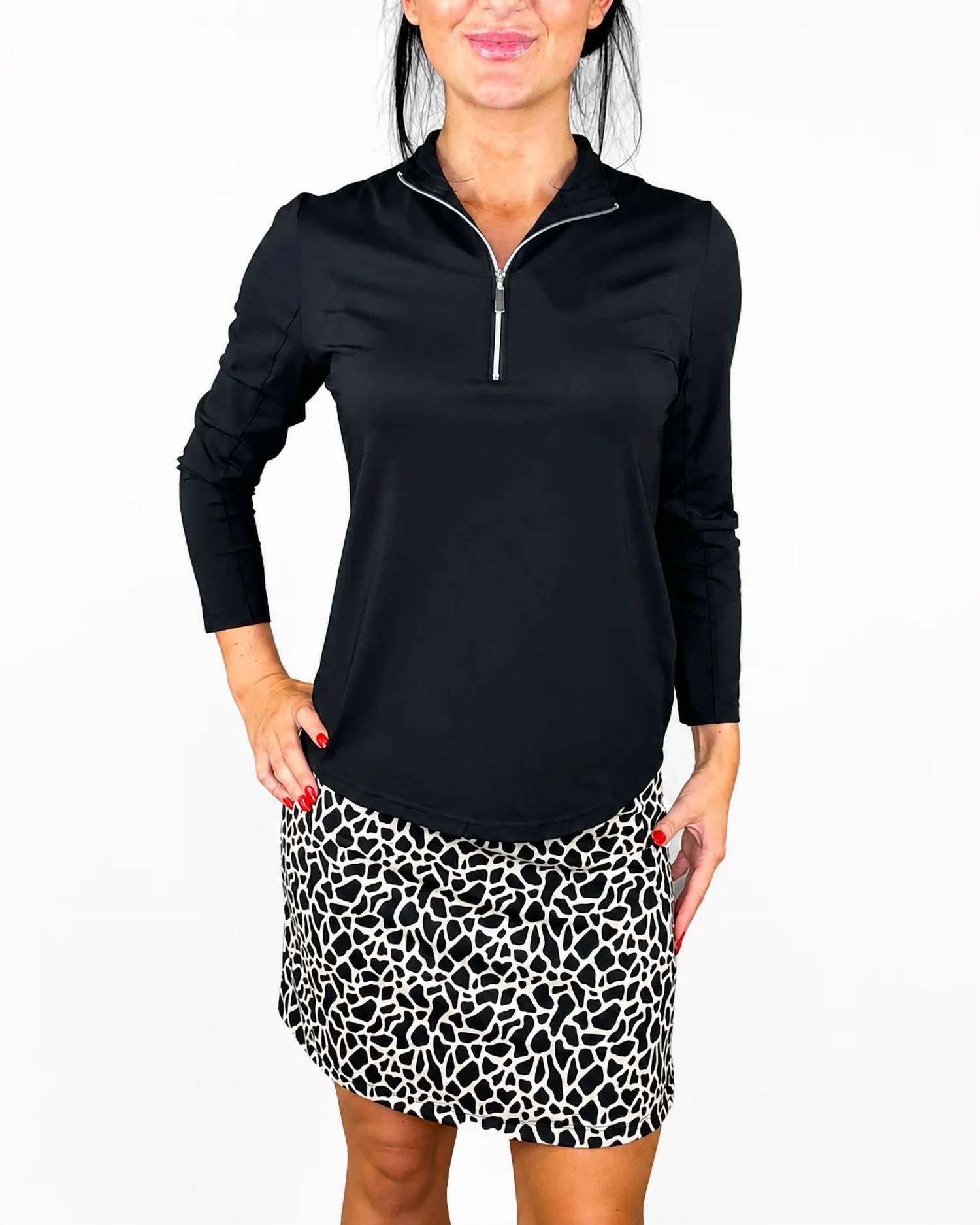 Lulu-B - Women's Quarter Zip Pullover