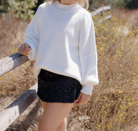 Tcec - Brooklyn Sequin Mini Skort