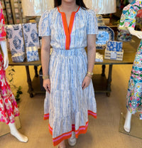 Thml - Blue Striped Maxi Dress