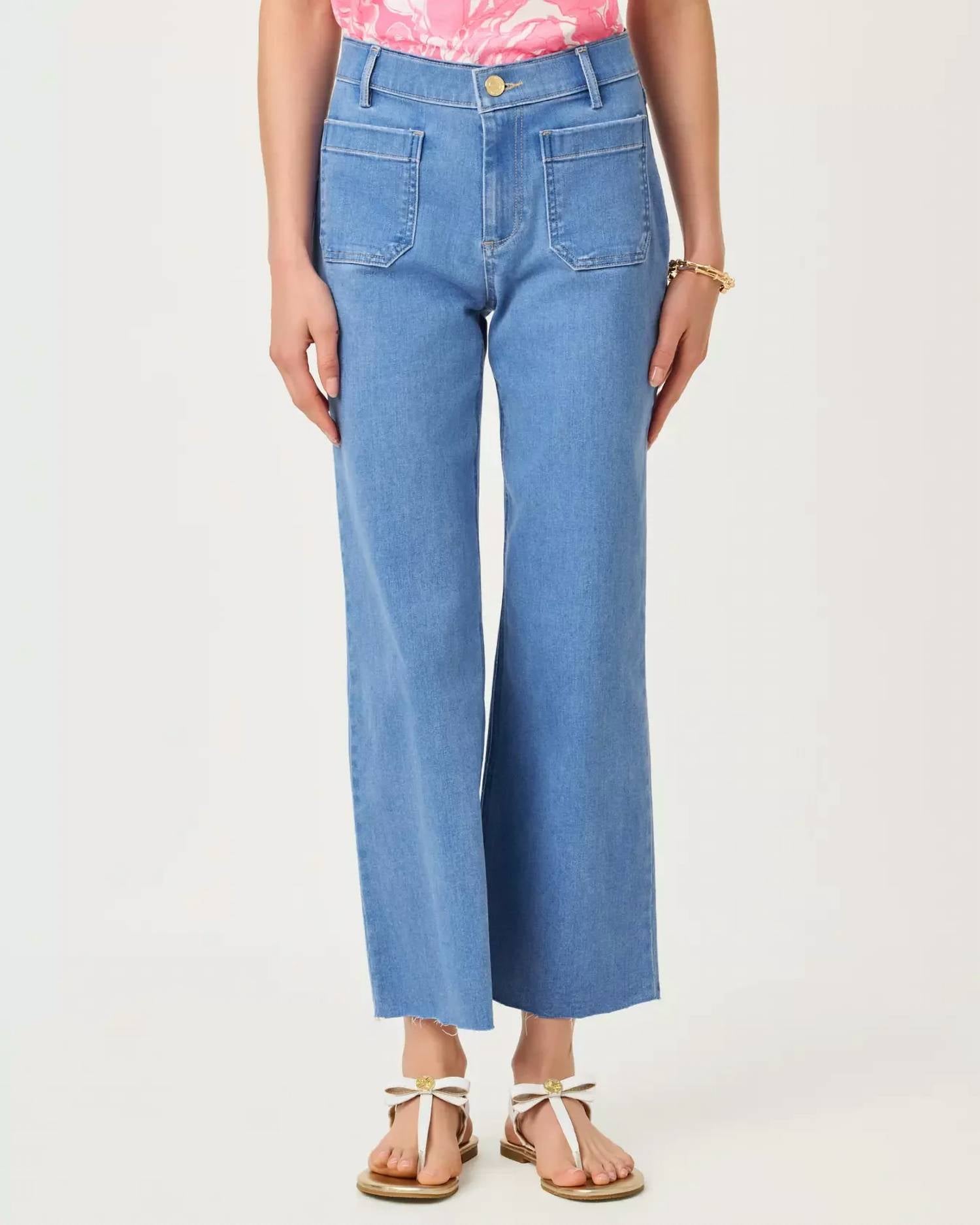 Lilly Pulitzer - Harleen High Rise Crop Jean