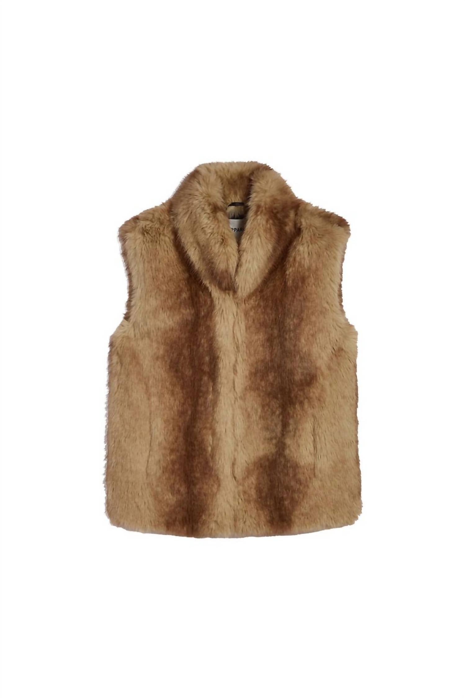 Apparis - Laila Sleeveless Mink Vest