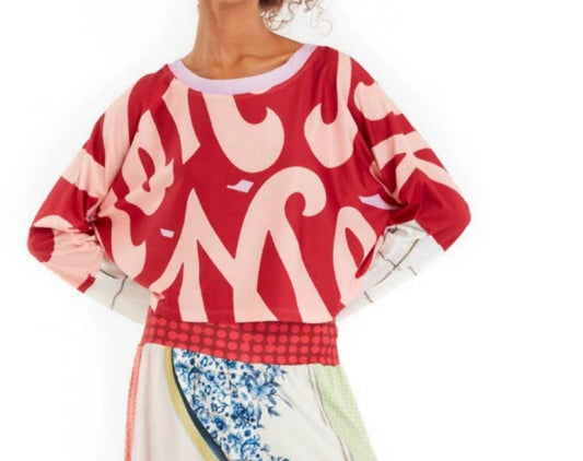 Ipng - Art Of Fashion Scoop Neck Top