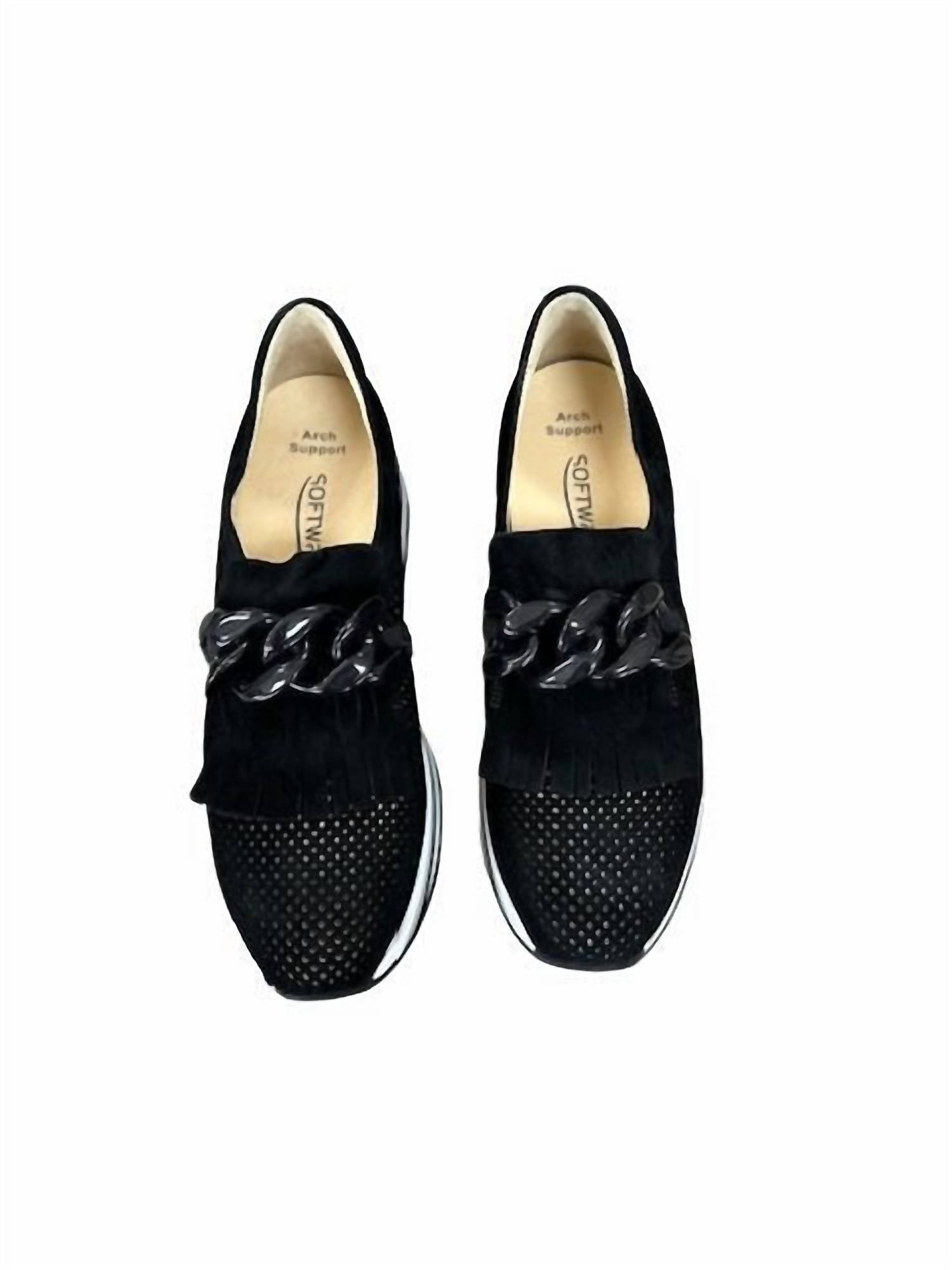 Softwaves - Women's Caddie Platform Loafers