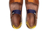PIKOLINOS Men's Oropesa Leather Sandals in cuero - men's sandal - alternate view