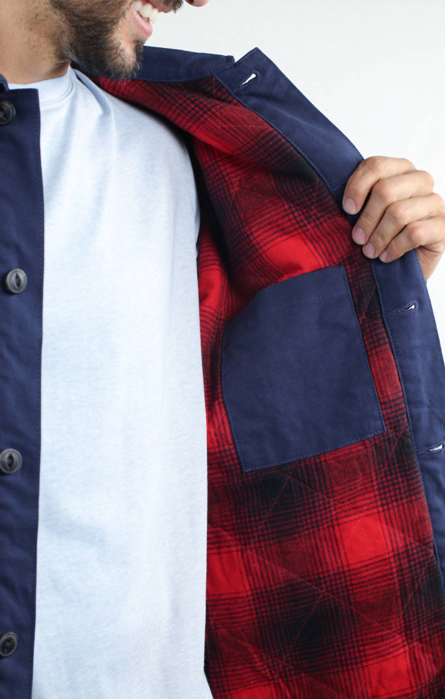 Jachs New York - Stretch Canvas Chore Coat