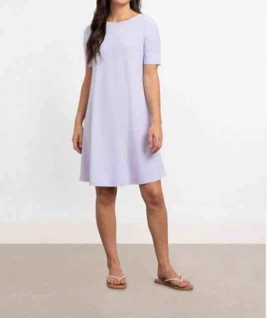 Sympli - Trapeze Short Sleeve Dress