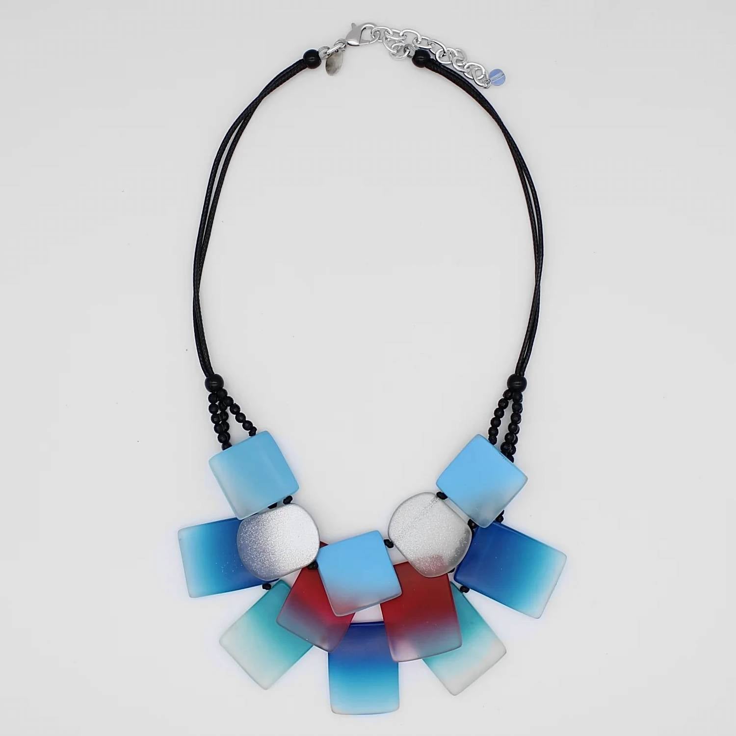 Sylca Designs - Harmony Ombre Triple Strand Necklace