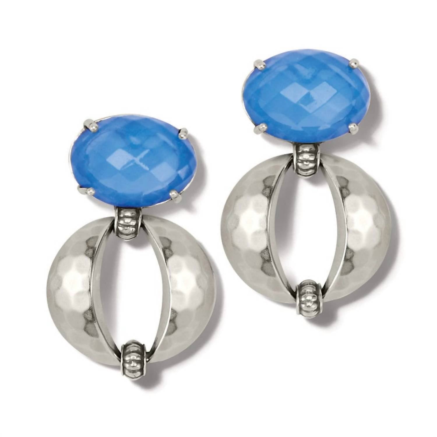 Brighton - Women's Moon Bold Post Drop Earrings