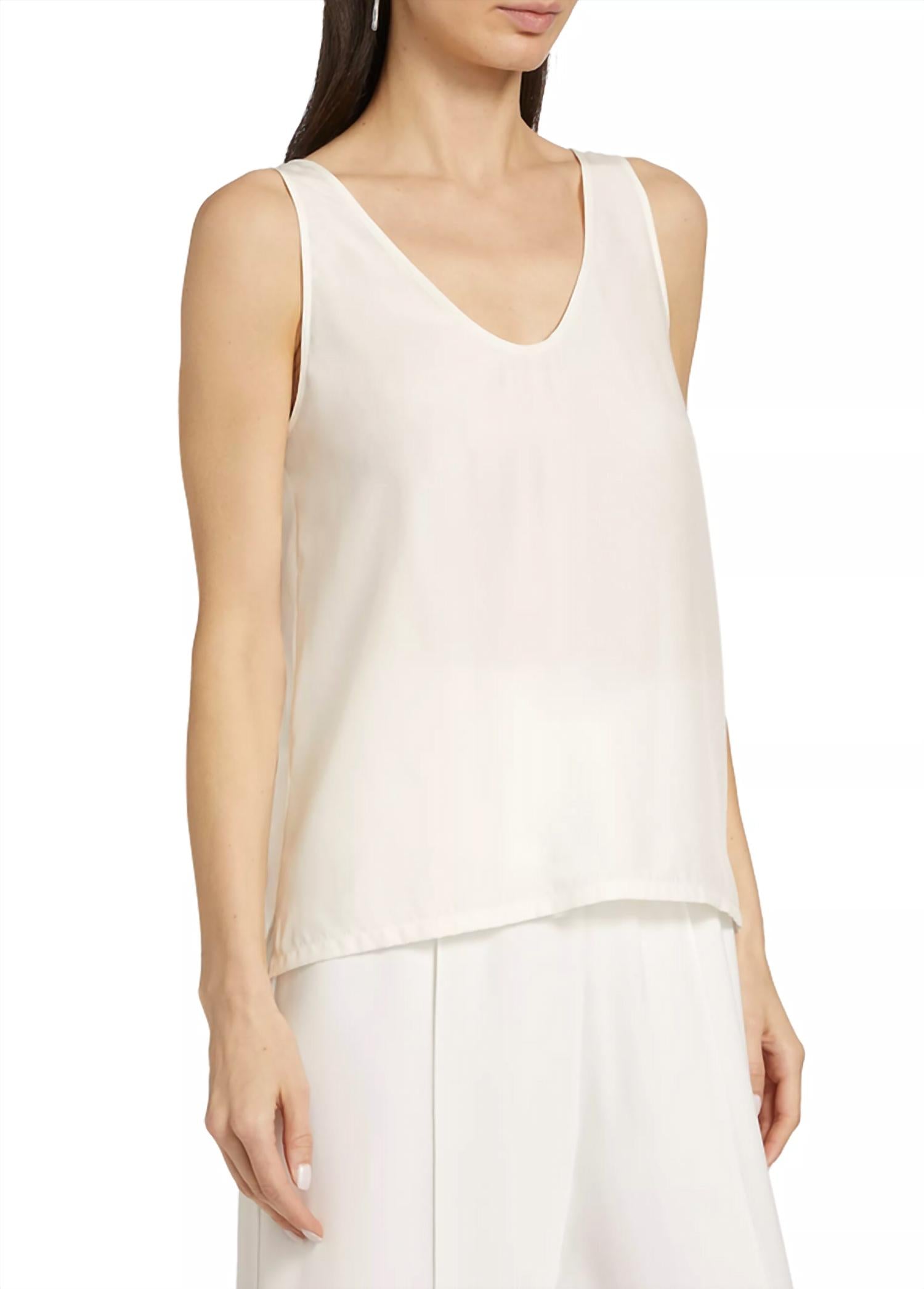 Atm - Matte Silk Charmeuse Cami