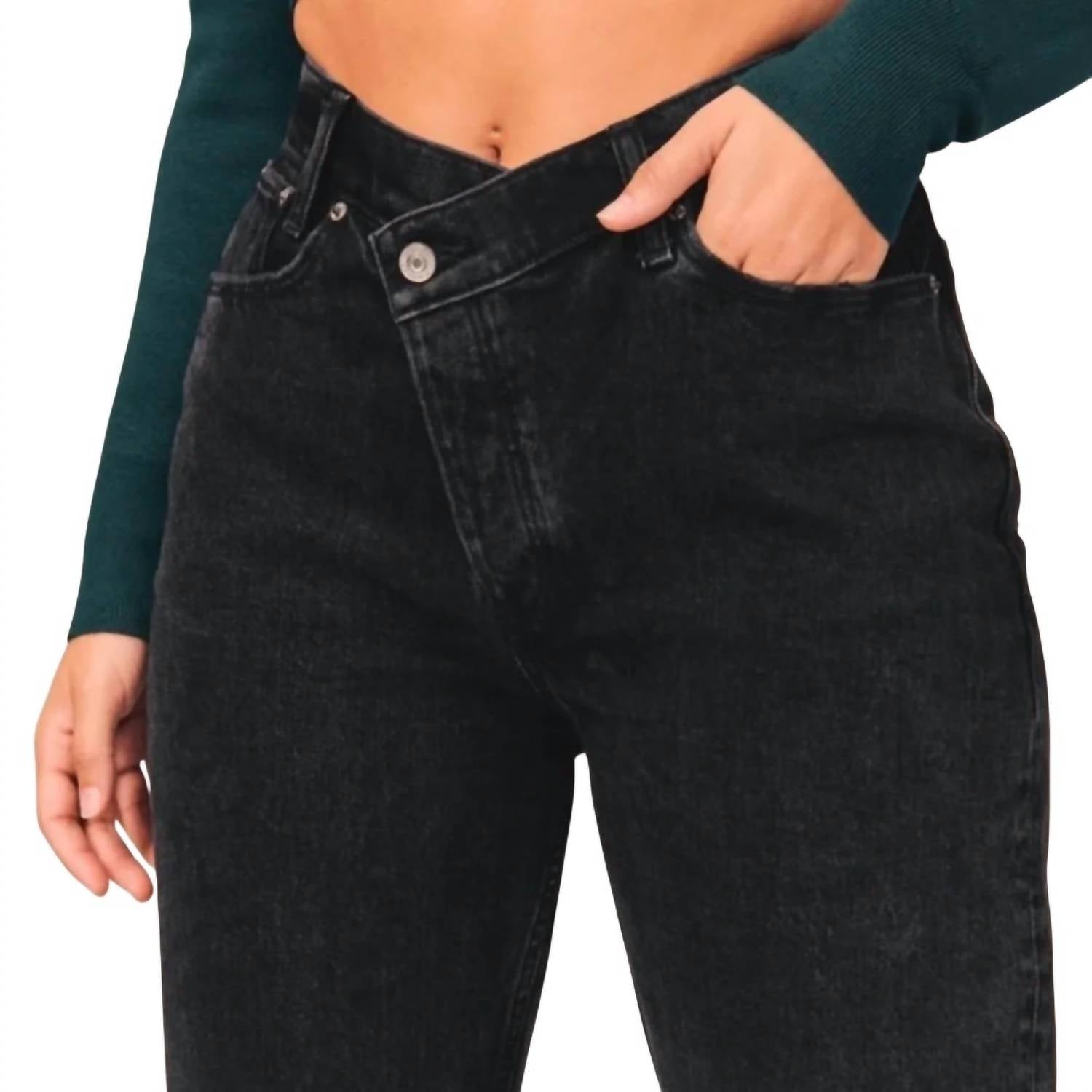 Abercrombie & Fitch - Curve Love High Rise Dad Jeans