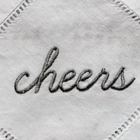 Dot & Army - Cheers Cocktail Napkins Coasters