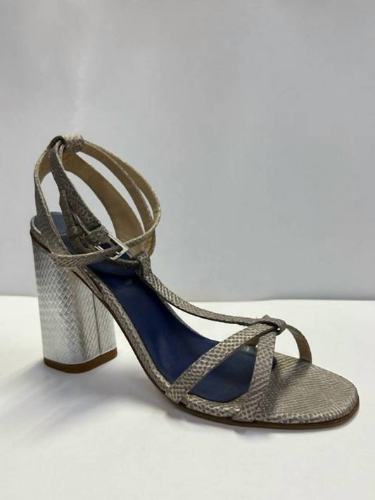 LAVAGNA T-STRAP HEELS