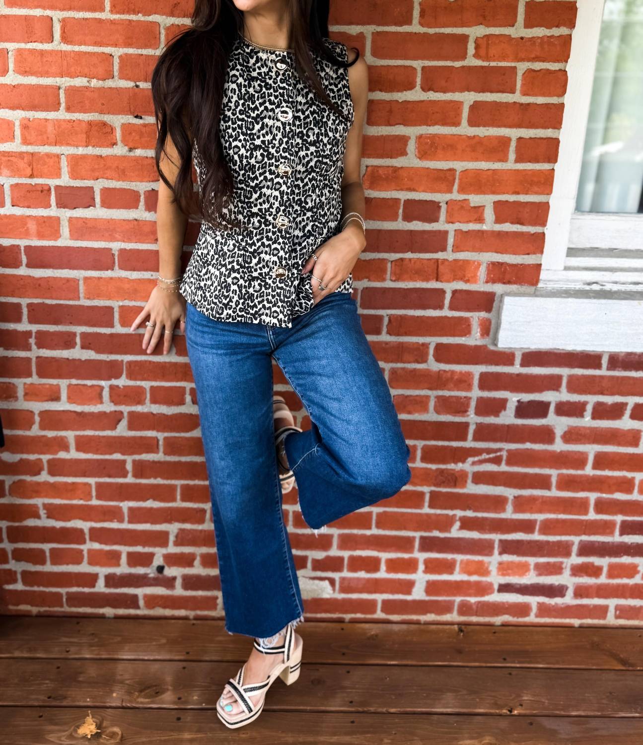 Entro - Leopard Luxe Vest