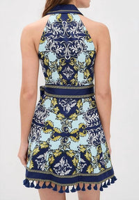 Alice + Olivia - Lucy Sleeveless Mini Shirt Dress