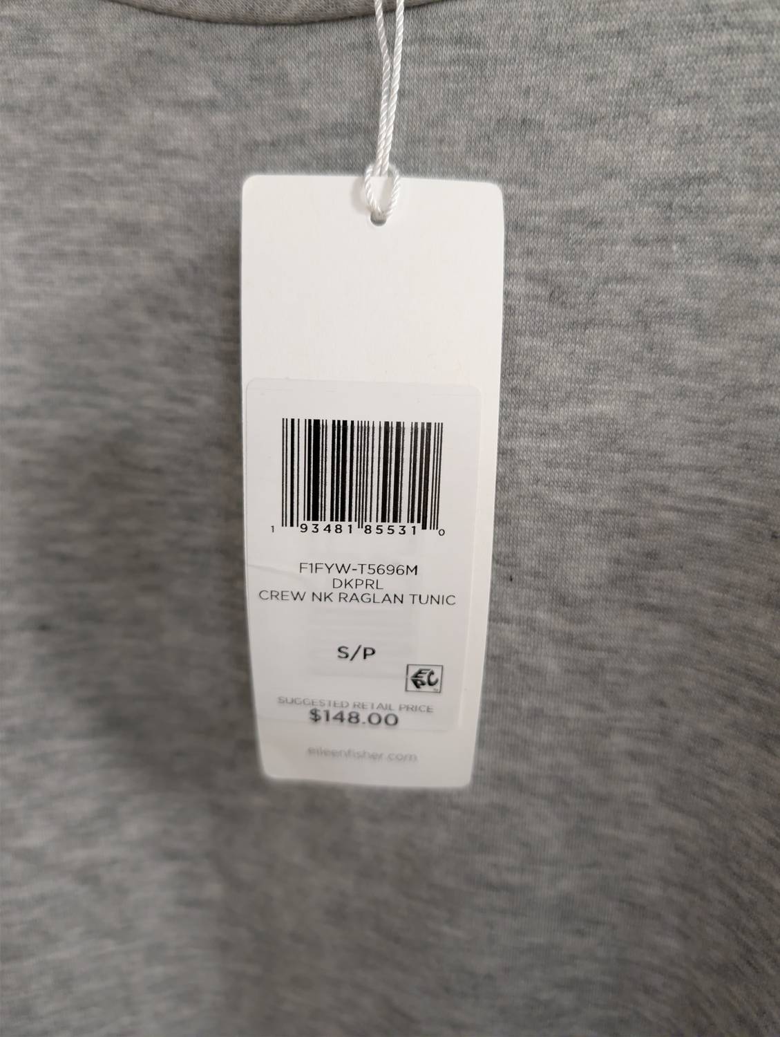 Eileen Fisher - EILEEN FISHER LONG SLEEVE DRESS