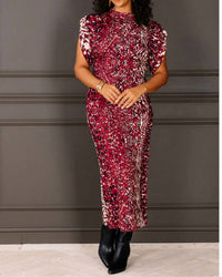 Astrid - Abstract Print Dress