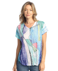 Jess & Jane - Freshia Crushed Dolman Sleeve Top