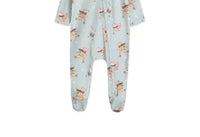 Viverano Organics - Boy's Ice Skaters Zippered Footie