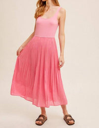 Hem & Thread - Sleeveless Midi Dress