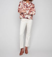 Charlie B - Sherpa Flocked Fleece Short Jacket
