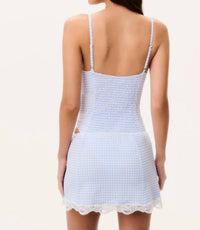 Loveshackfancy - Lilosa Gingham Swim Skirt