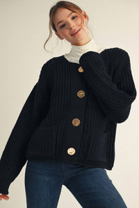 Jodifl - Button Sweater Cardigan