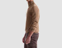 Bugatchi Uomo Wool Turtleneck Sweater in camel - men's sweater - alternate view