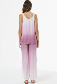 young fabulous & broke Yana Pant in pink ombre - women's pants - detail view
