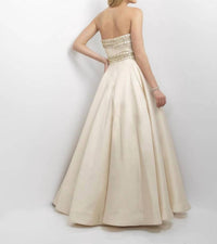 Blush Prom - Mikado Strapless Evening Gown